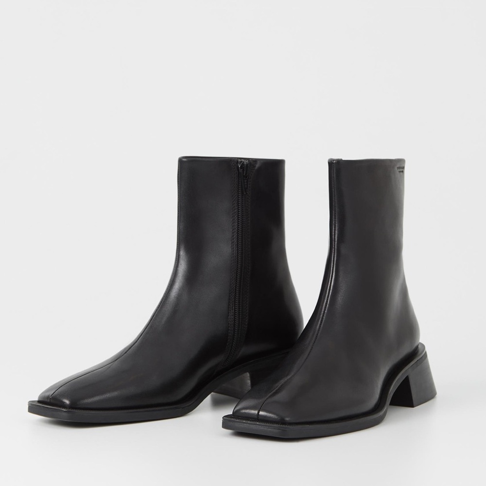Vagabond Black Ankle Boots